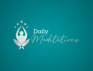 Daily Meditations logo design