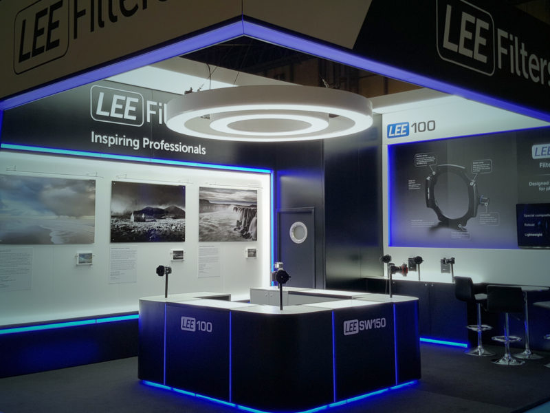 Exhibition graphics for Lee Filters